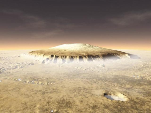 Вулкан Олімп на Марсі
