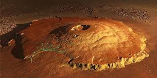 Гора Олімп на Марсі: цікаві факти