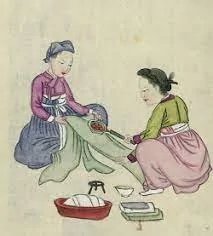 Historia żelazka i prasowania - starożytne Chiny / Fot: http://www.oldandinteresting.com/
