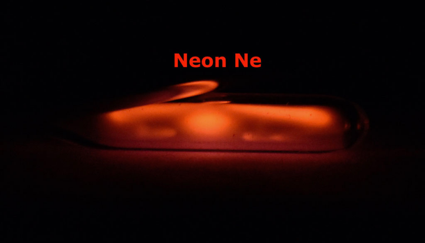 Цікаві факти про хімічні елементи - Неон / Photo: https://www.novaelements.com/neon/