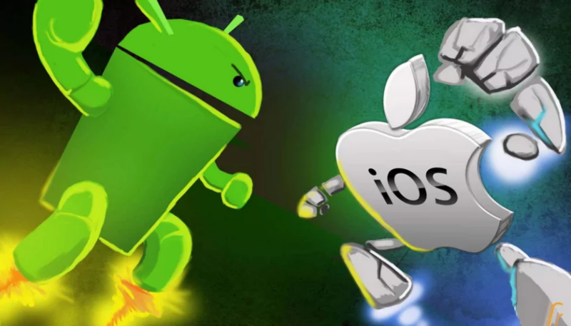 Что такое Android vs iOS: Битва мобильных ОС/ Photo:https://parthmalpani.medium.com/android-vs-ios-82e63ee0fad2