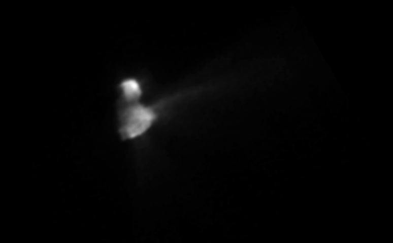 Комета Галлея: фото з Вега-2 / Photo: https://www.planetary.org/space-images/comet-halley-from-vega-2