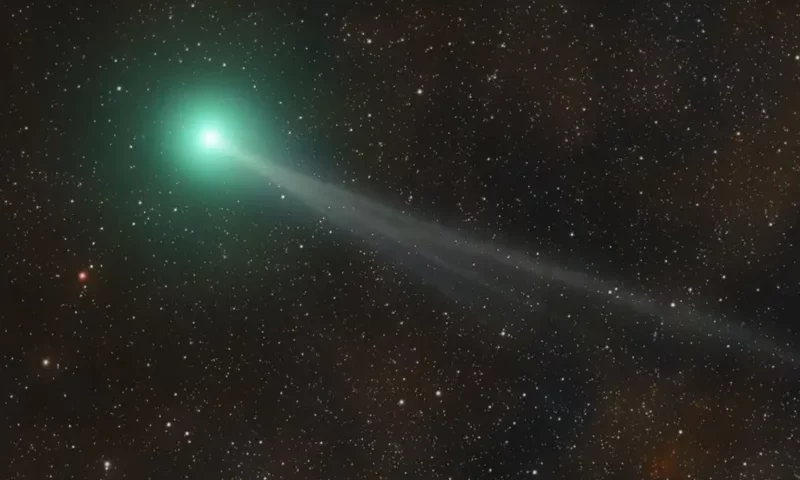 Комета Нішимура чи зелена комета: як це було